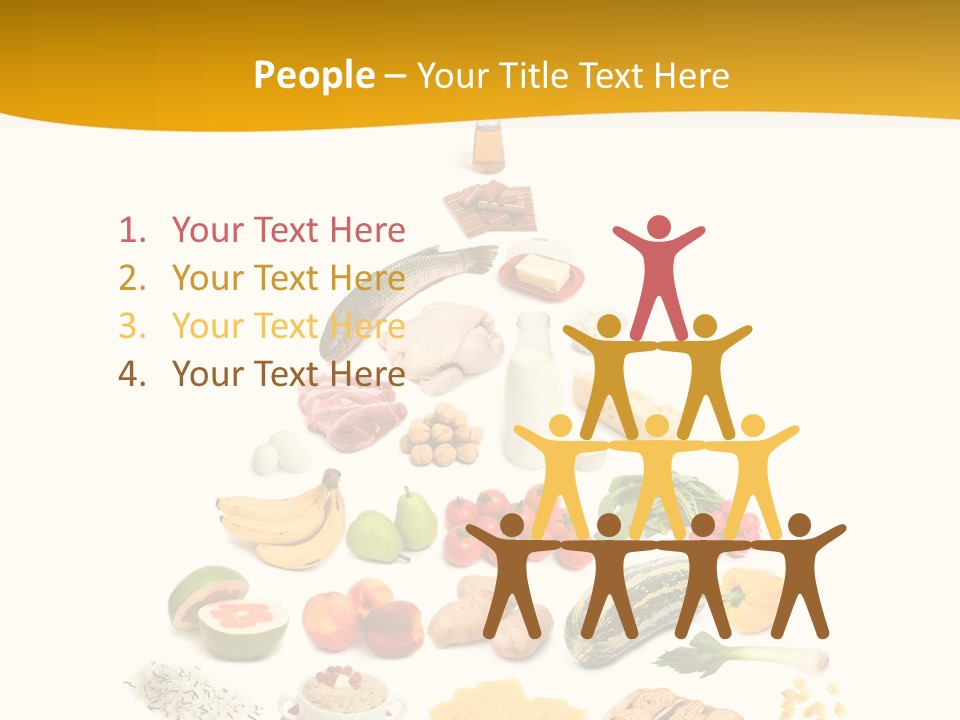 Fat Product White PowerPoint Template