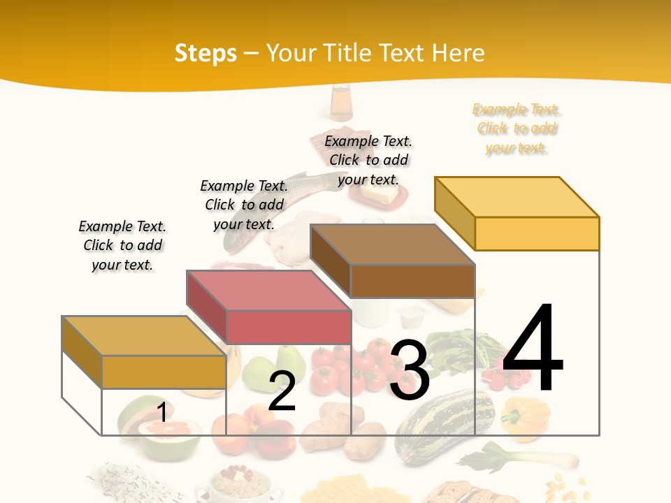 Fat Product White PowerPoint Template
