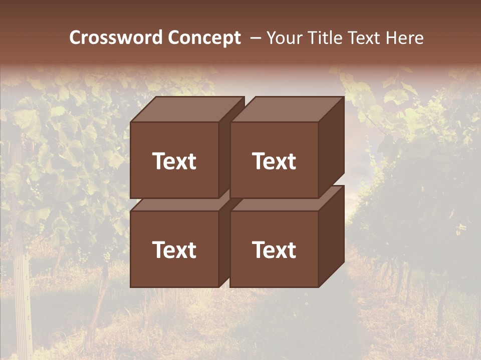 Orange Idea Sun PowerPoint Template