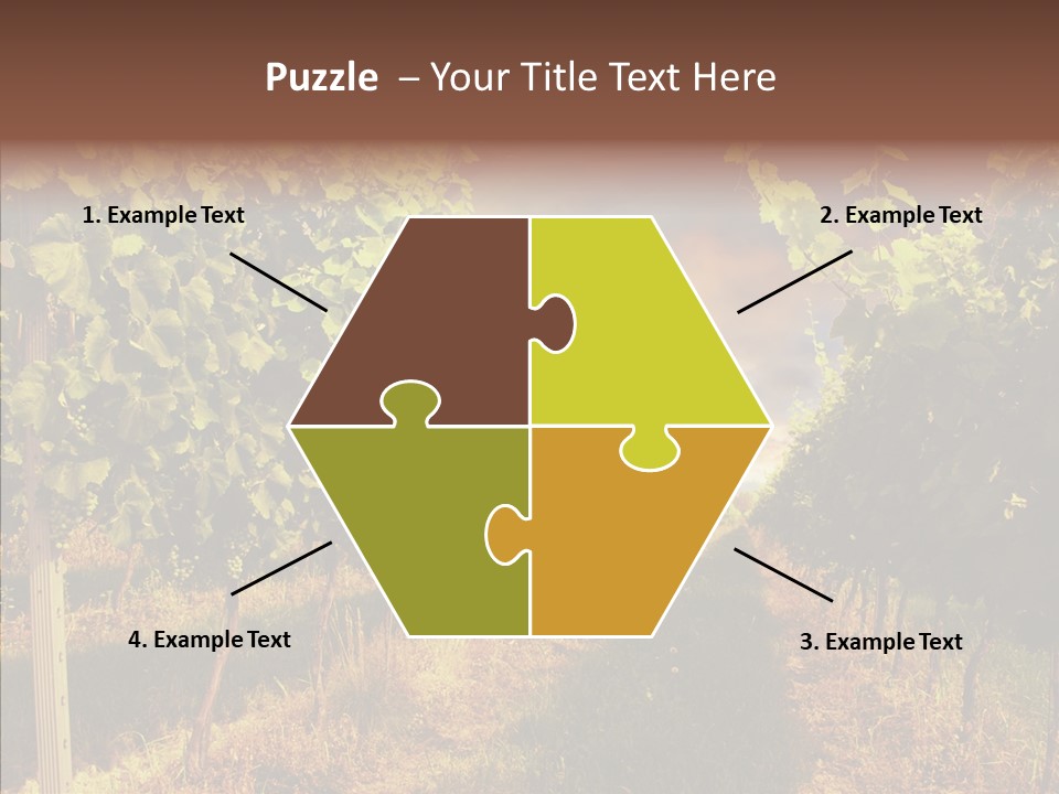 Orange Idea Sun PowerPoint Template