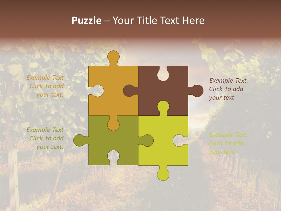 Orange Idea Sun PowerPoint Template