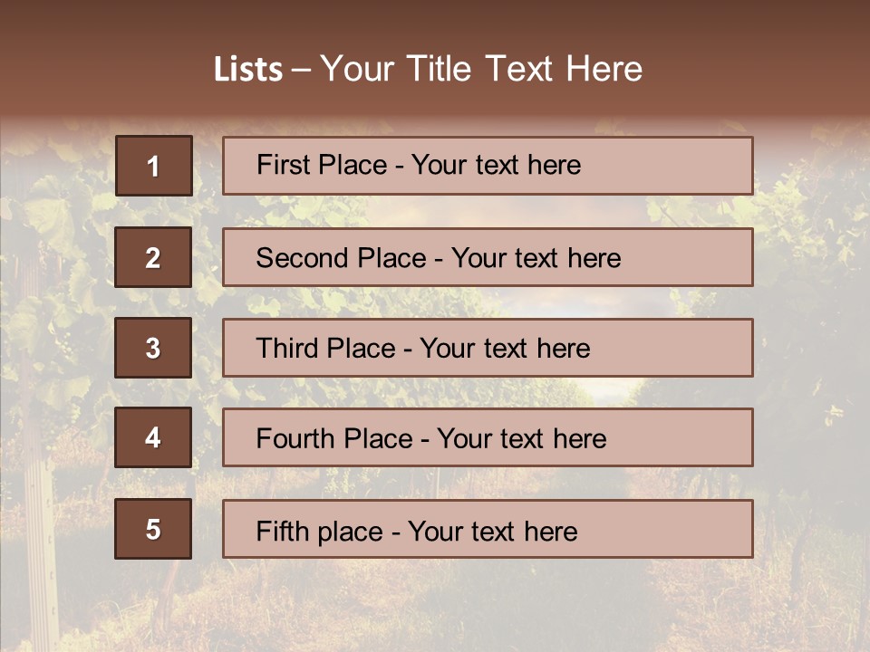 Orange Idea Sun PowerPoint Template