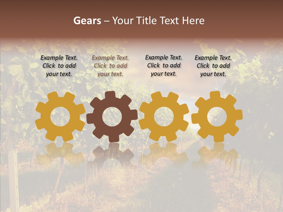 Orange Idea Sun PowerPoint Template