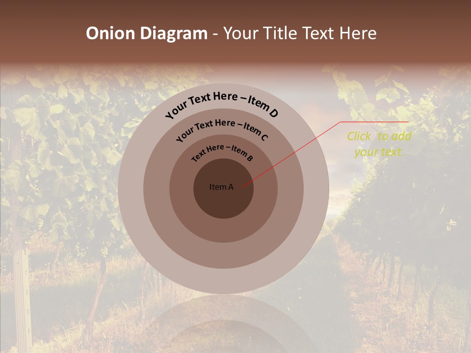 Orange Idea Sun PowerPoint Template