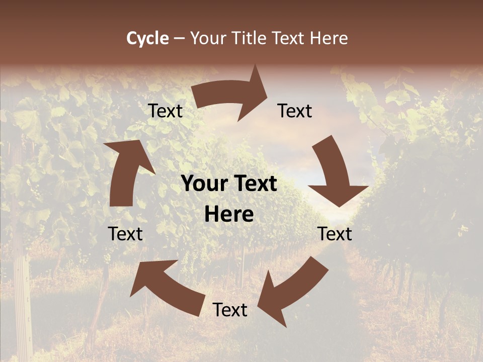 Orange Idea Sun PowerPoint Template