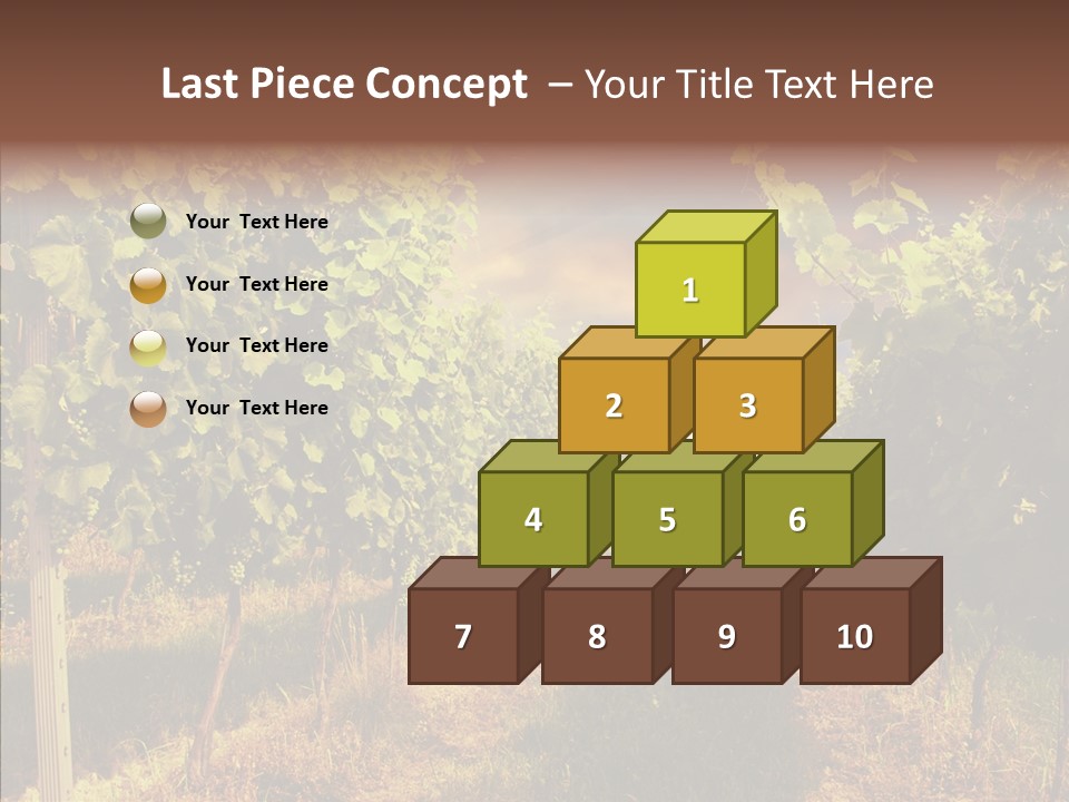 Orange Idea Sun PowerPoint Template