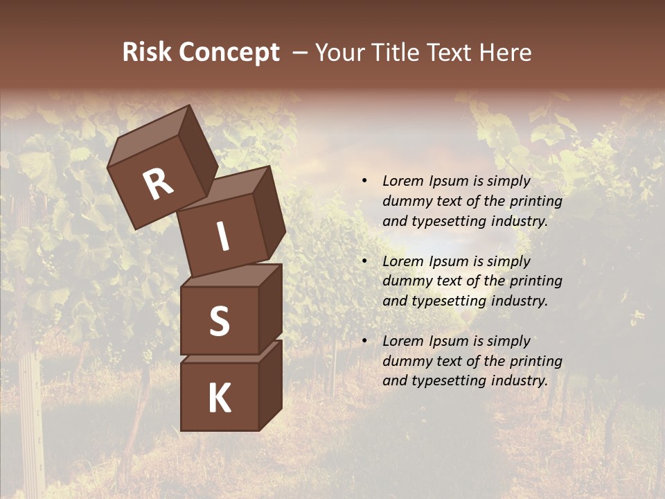 Orange Idea Sun PowerPoint Template