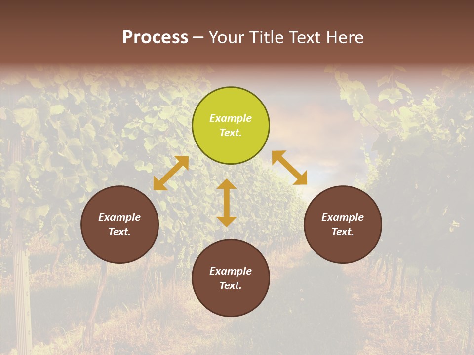 Orange Idea Sun PowerPoint Template