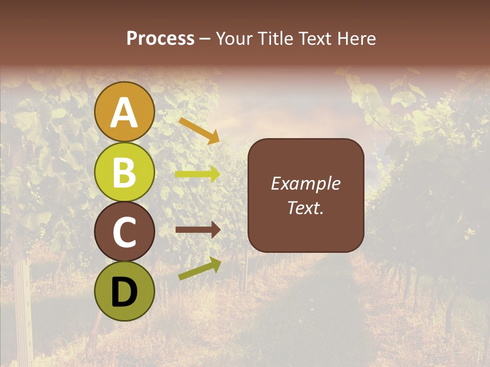 Orange Idea Sun PowerPoint Template
