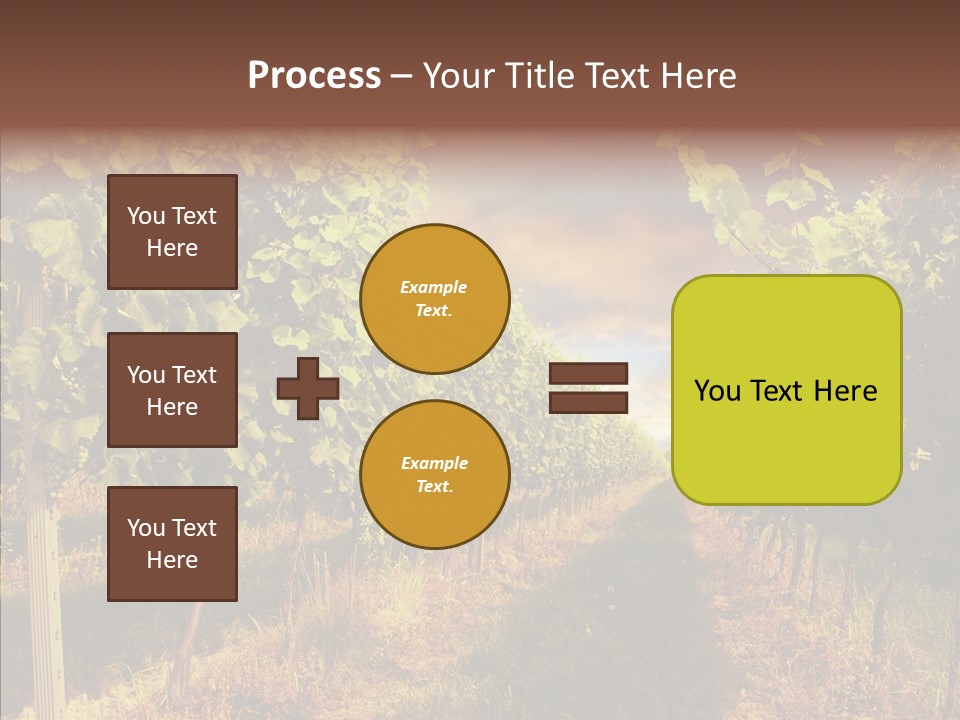 Orange Idea Sun PowerPoint Template