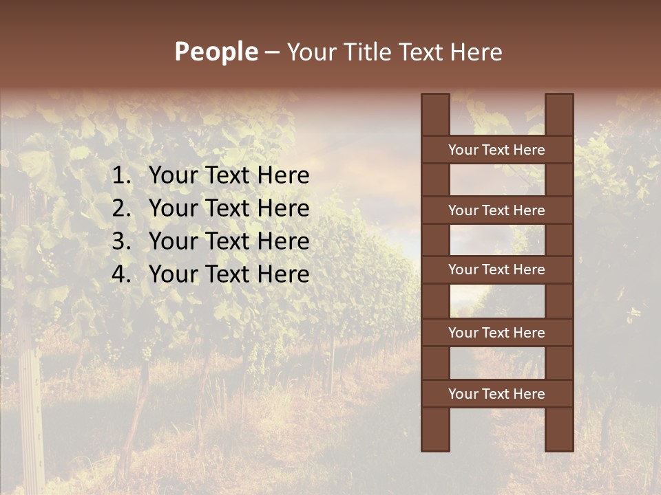 Orange Idea Sun PowerPoint Template