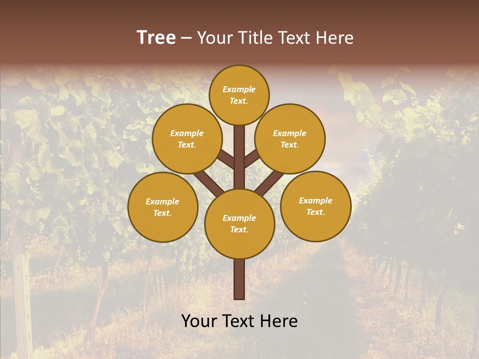 Orange Idea Sun PowerPoint Template