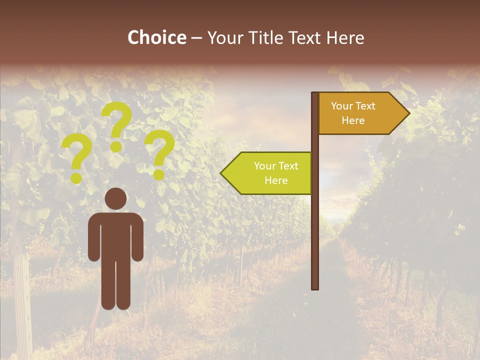 Orange Idea Sun PowerPoint Template