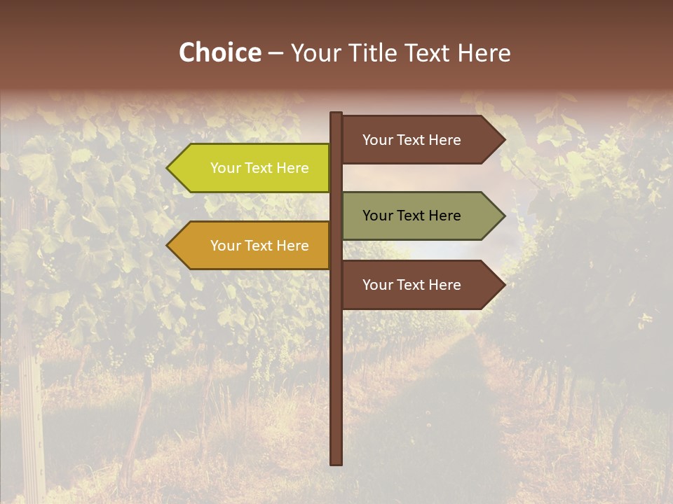 Orange Idea Sun PowerPoint Template