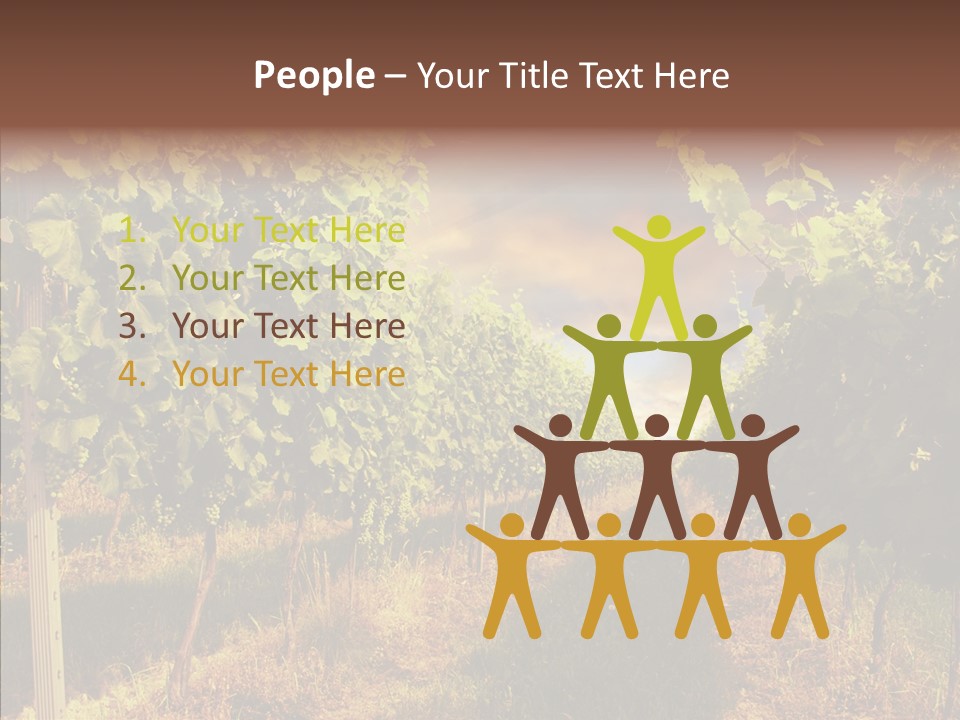 Orange Idea Sun PowerPoint Template