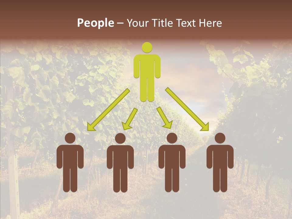 Orange Idea Sun PowerPoint Template