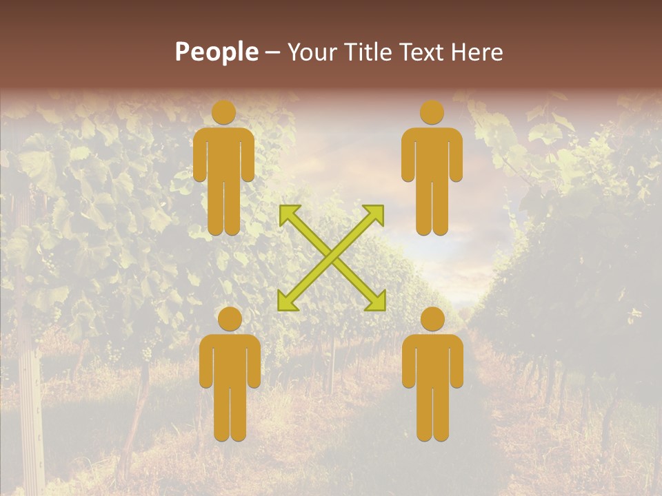 Orange Idea Sun PowerPoint Template