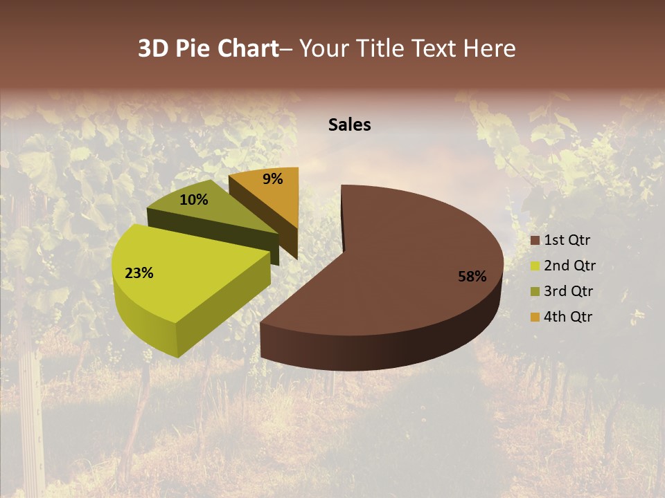 Orange Idea Sun PowerPoint Template