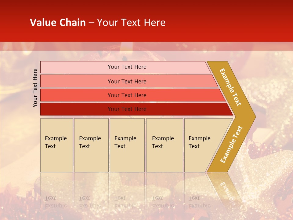 Symbol Gift Star PowerPoint Template