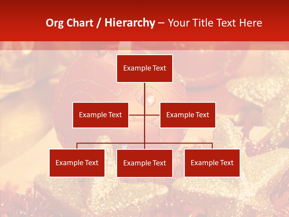 Symbol Gift Star PowerPoint Template