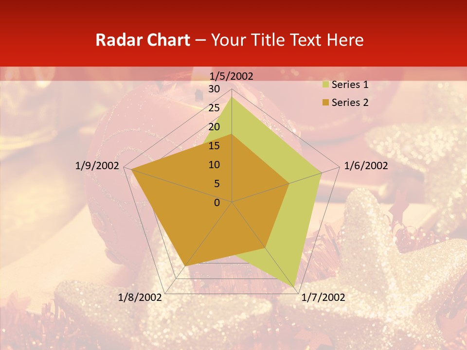 Symbol Gift Star PowerPoint Template