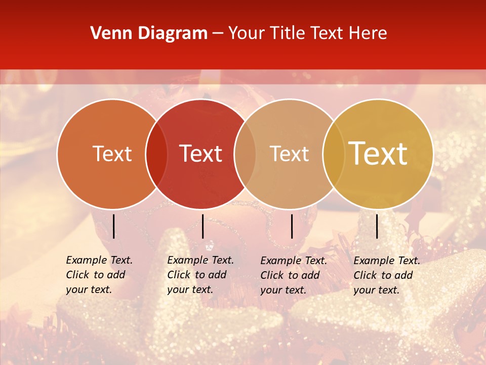 Symbol Gift Star PowerPoint Template