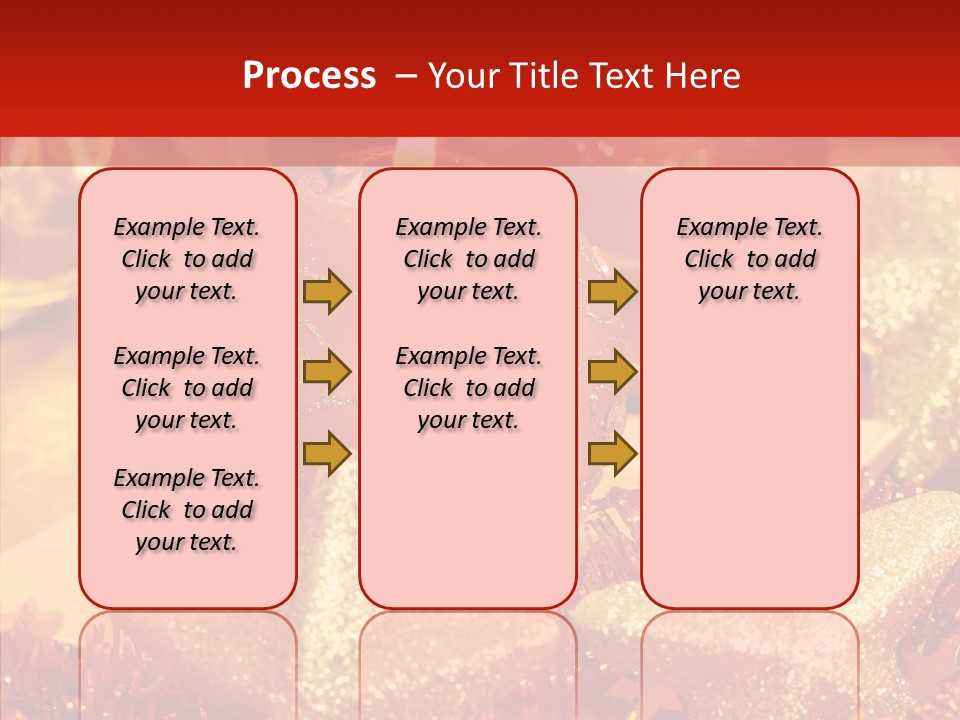 Symbol Gift Star PowerPoint Template