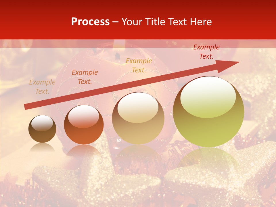 Symbol Gift Star PowerPoint Template