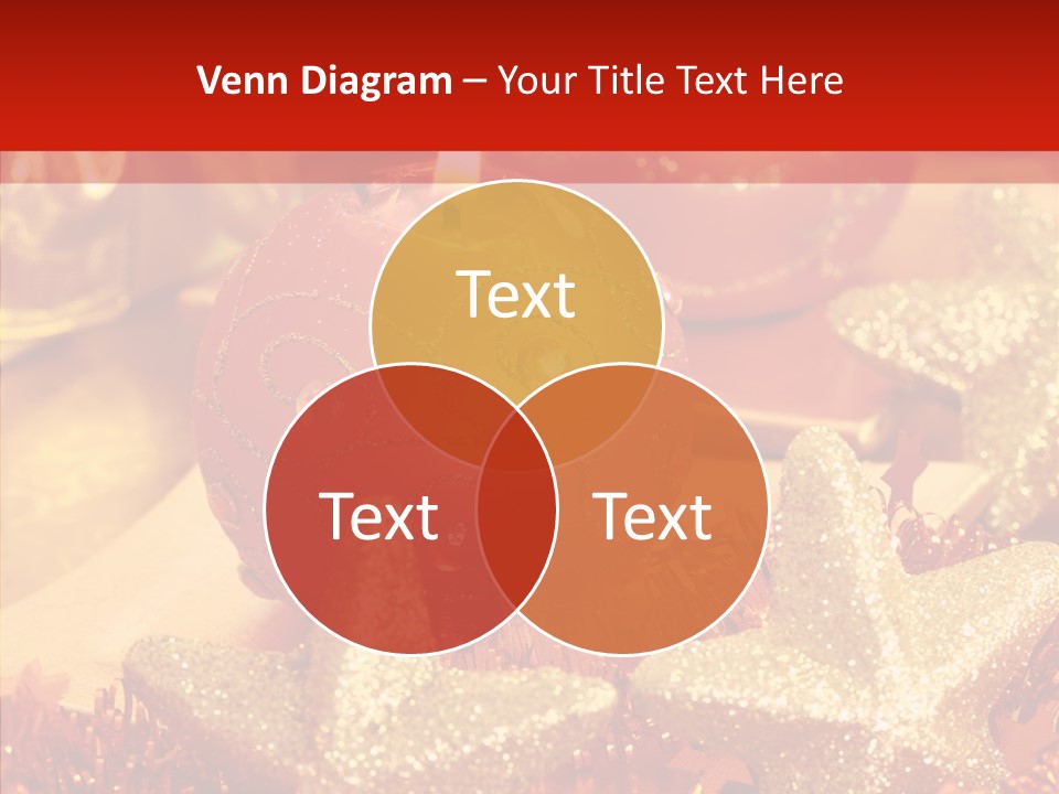 Symbol Gift Star PowerPoint Template