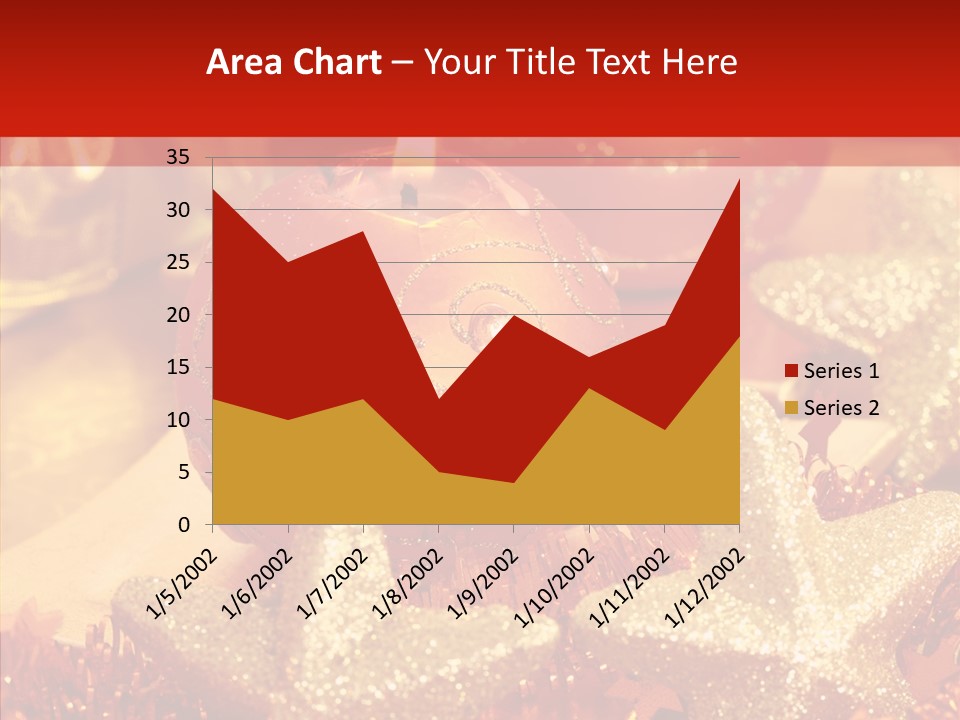 Symbol Gift Star PowerPoint Template
