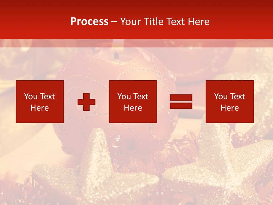 Symbol Gift Star PowerPoint Template