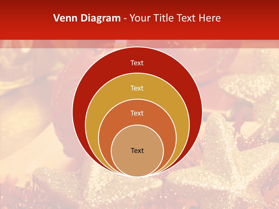 Symbol Gift Star PowerPoint Template