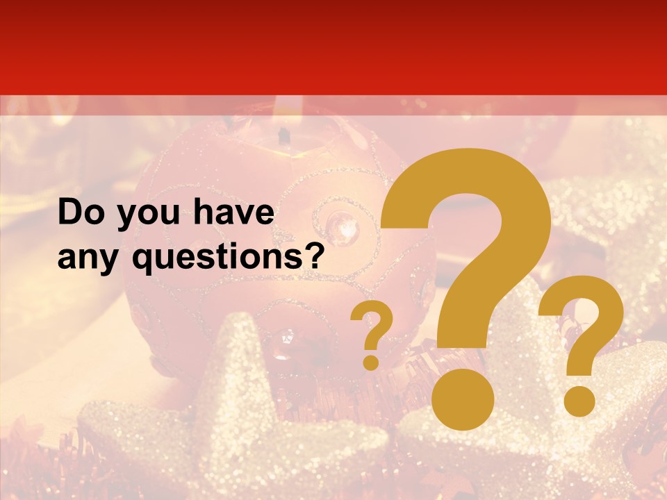 Symbol Gift Star PowerPoint Template