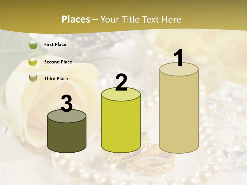 Leaflet Love Rose PowerPoint Template