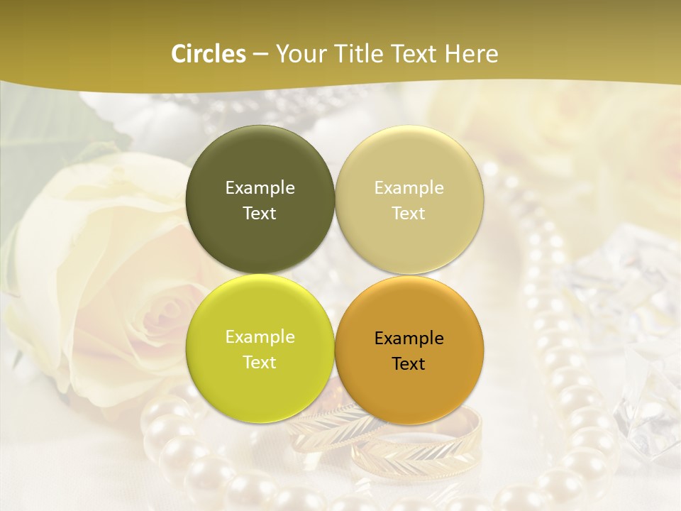 Leaflet Love Rose PowerPoint Template