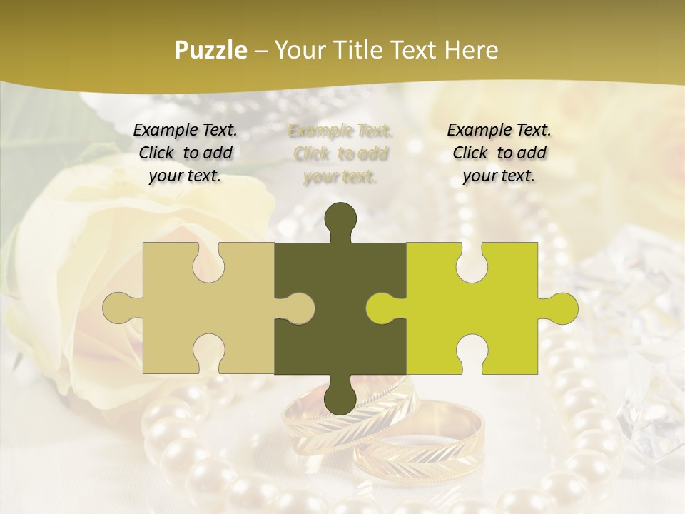 Leaflet Love Rose PowerPoint Template