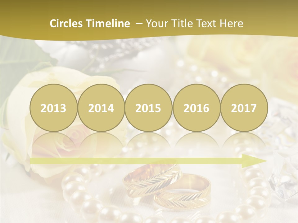 Leaflet Love Rose PowerPoint Template