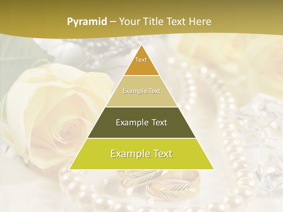 Leaflet Love Rose PowerPoint Template