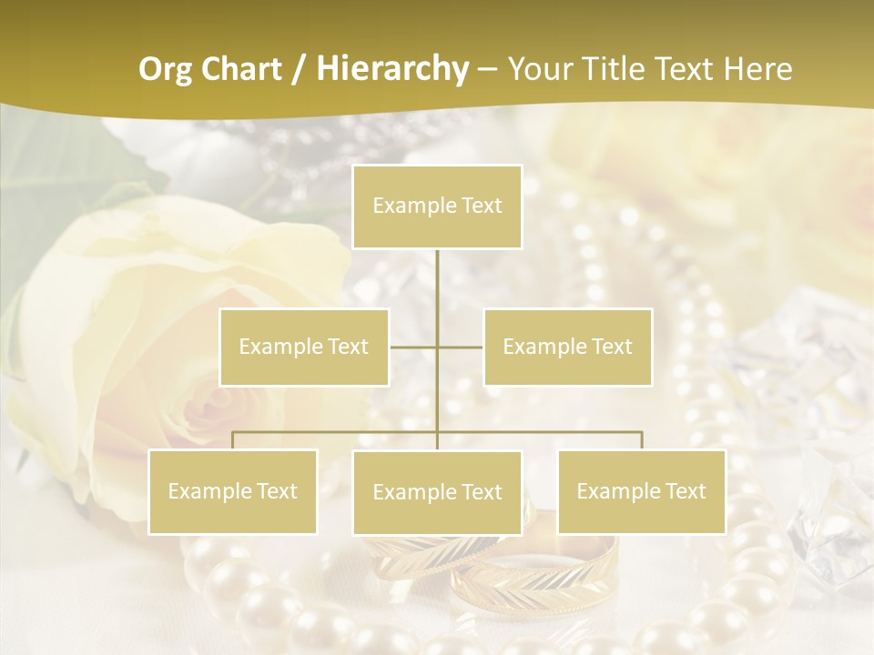 Leaflet Love Rose PowerPoint Template