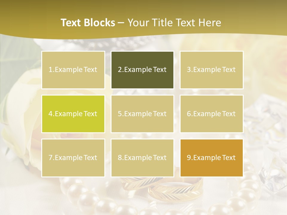 Leaflet Love Rose PowerPoint Template