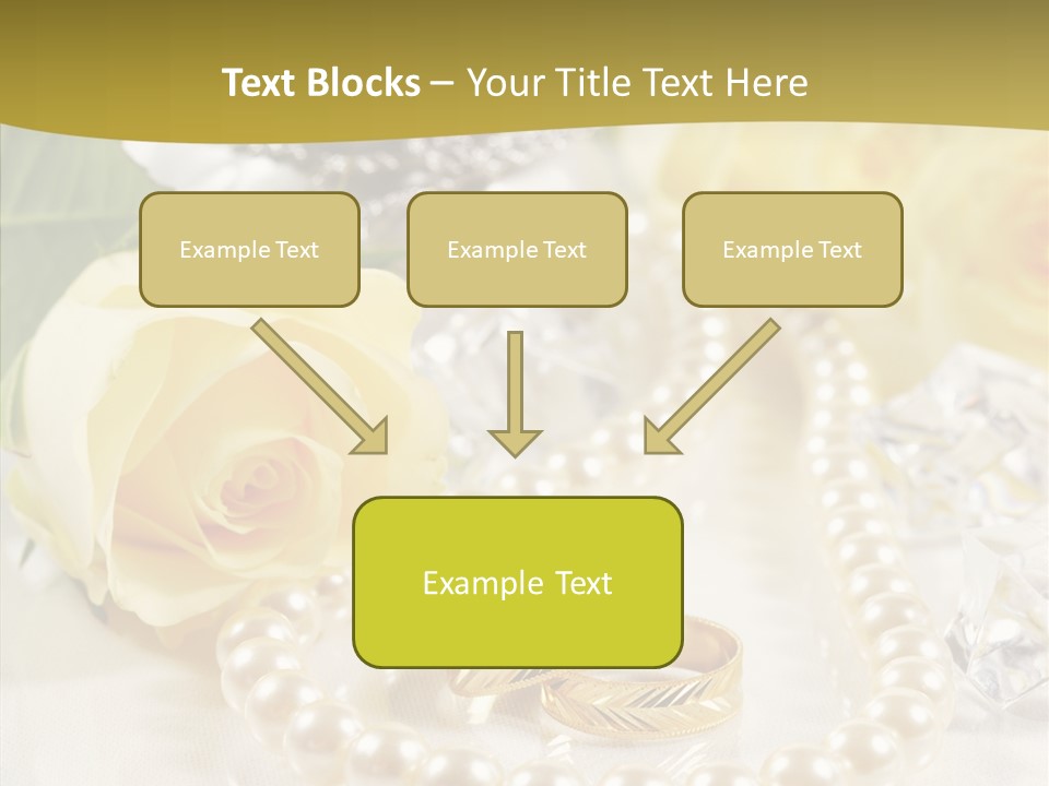 Leaflet Love Rose PowerPoint Template
