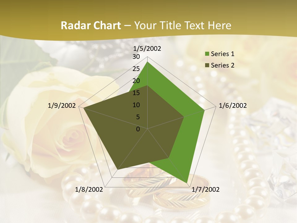 Leaflet Love Rose PowerPoint Template