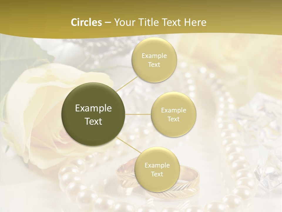 Leaflet Love Rose PowerPoint Template