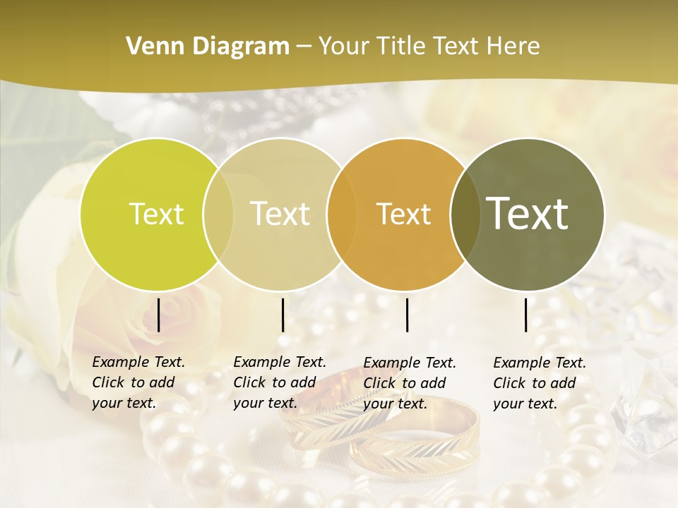 Leaflet Love Rose PowerPoint Template