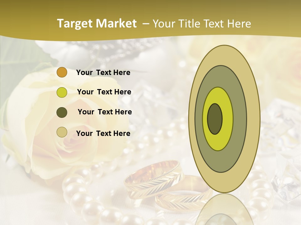 Leaflet Love Rose PowerPoint Template