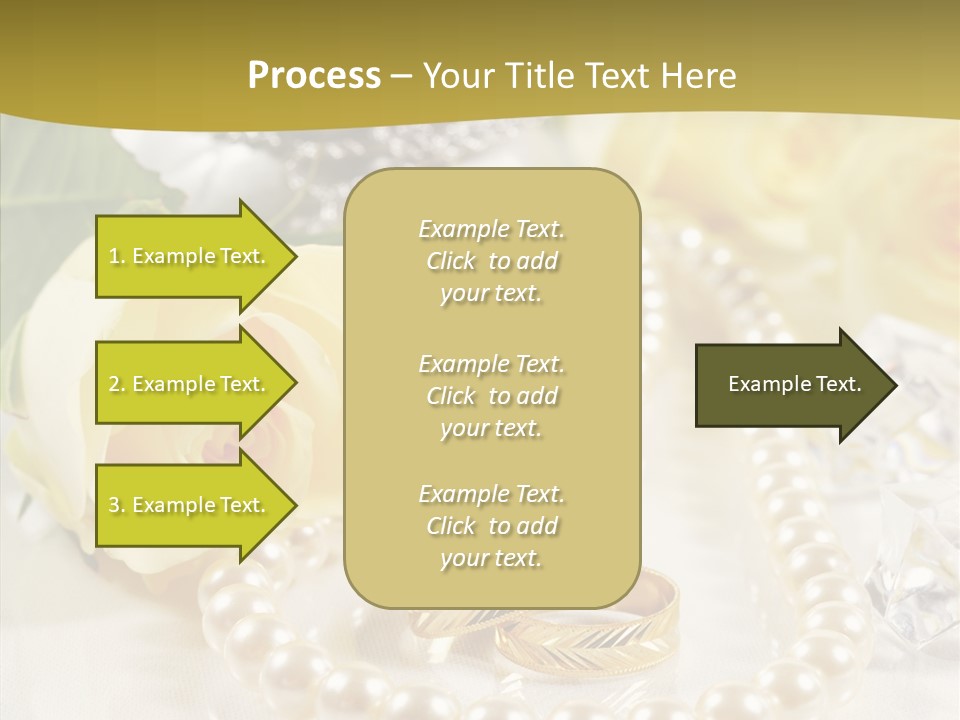 Leaflet Love Rose PowerPoint Template