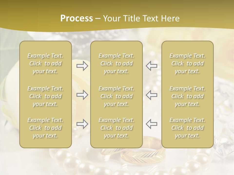 Leaflet Love Rose PowerPoint Template