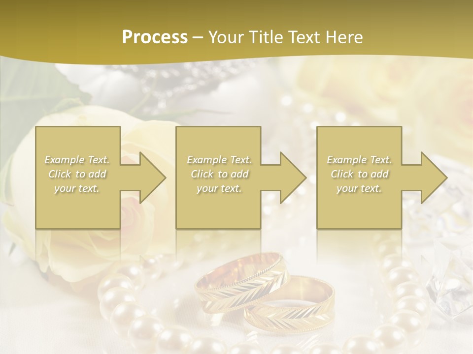 Leaflet Love Rose PowerPoint Template