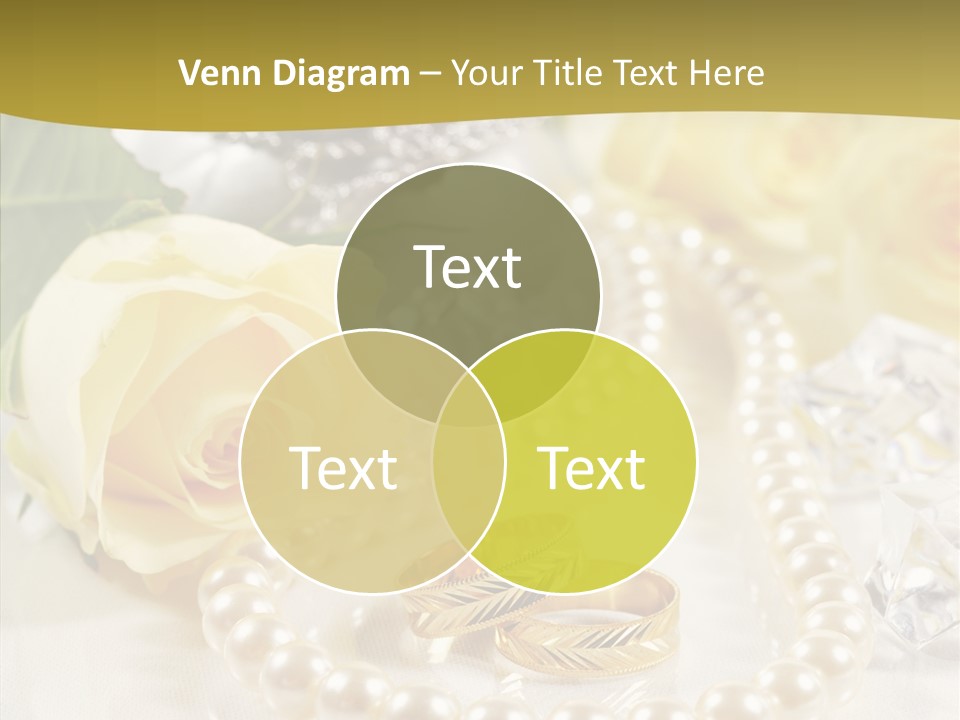 Leaflet Love Rose PowerPoint Template