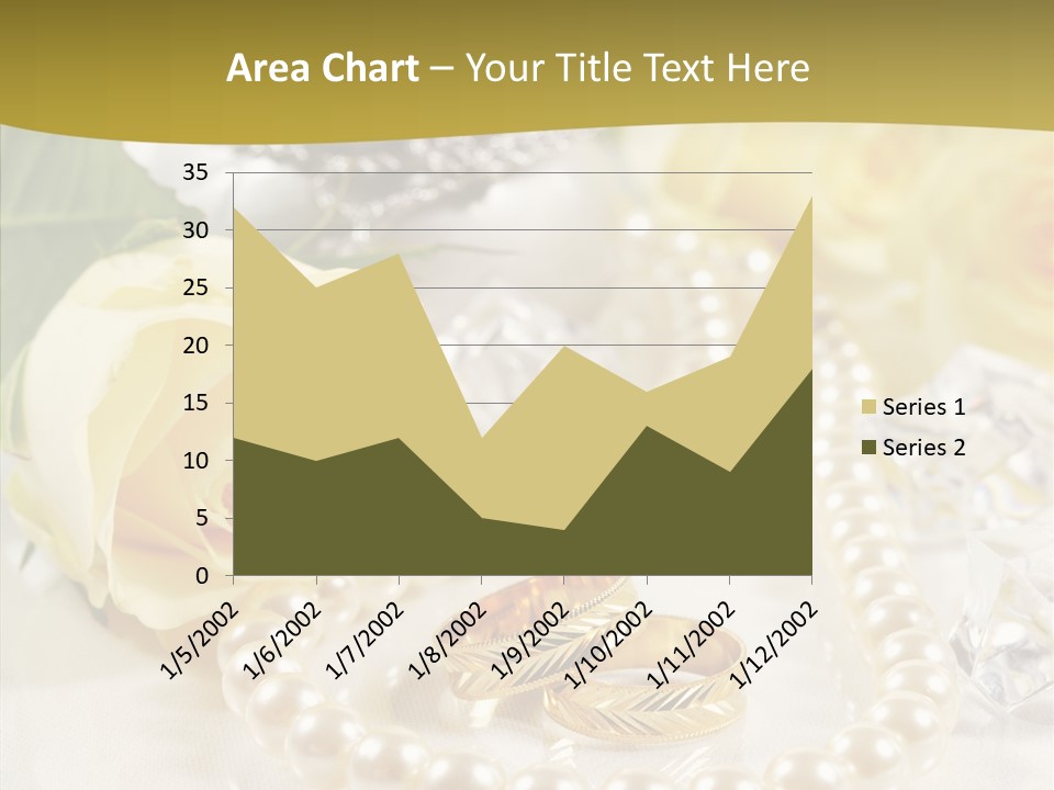 Leaflet Love Rose PowerPoint Template